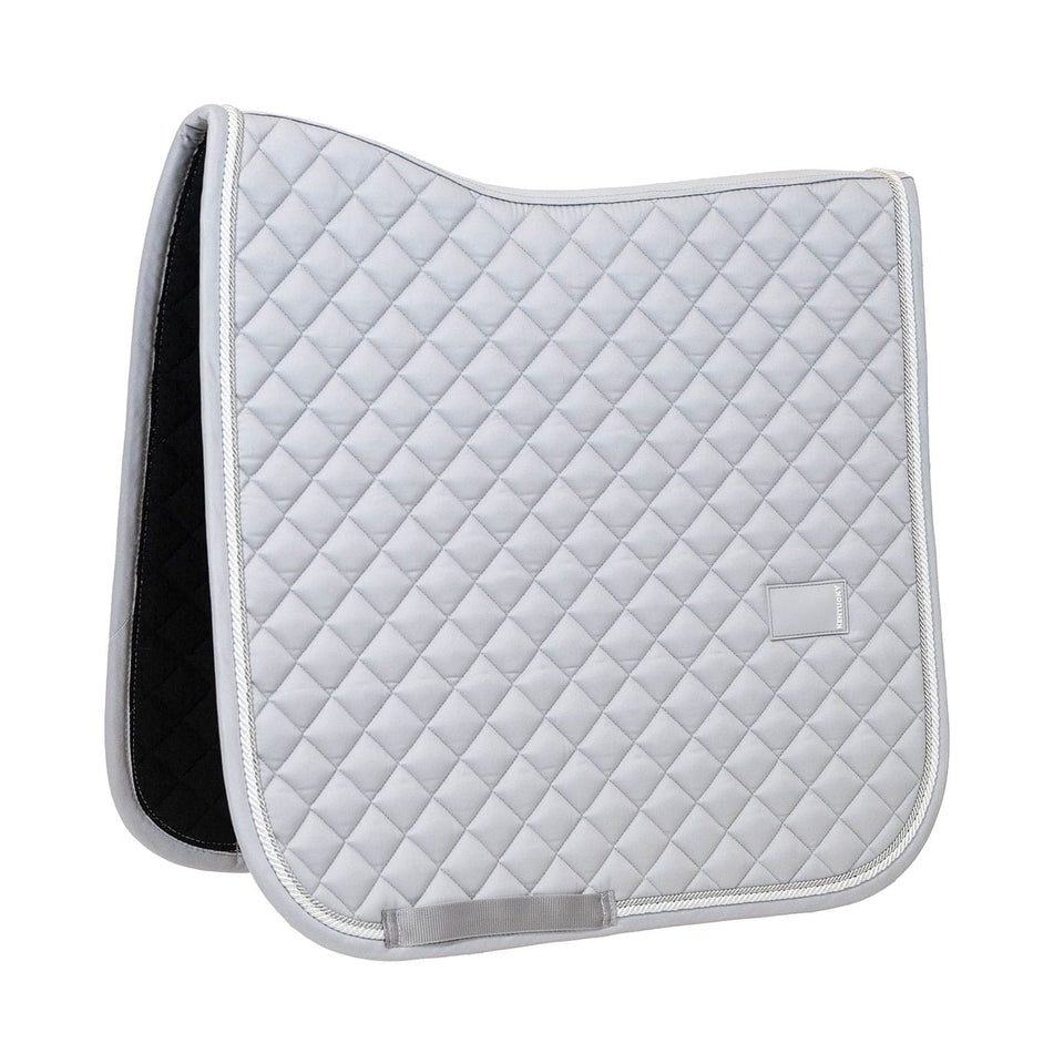 Kentucky Horsewear Diamond Quilt Rope Dressage Saddle Cloth - Grey