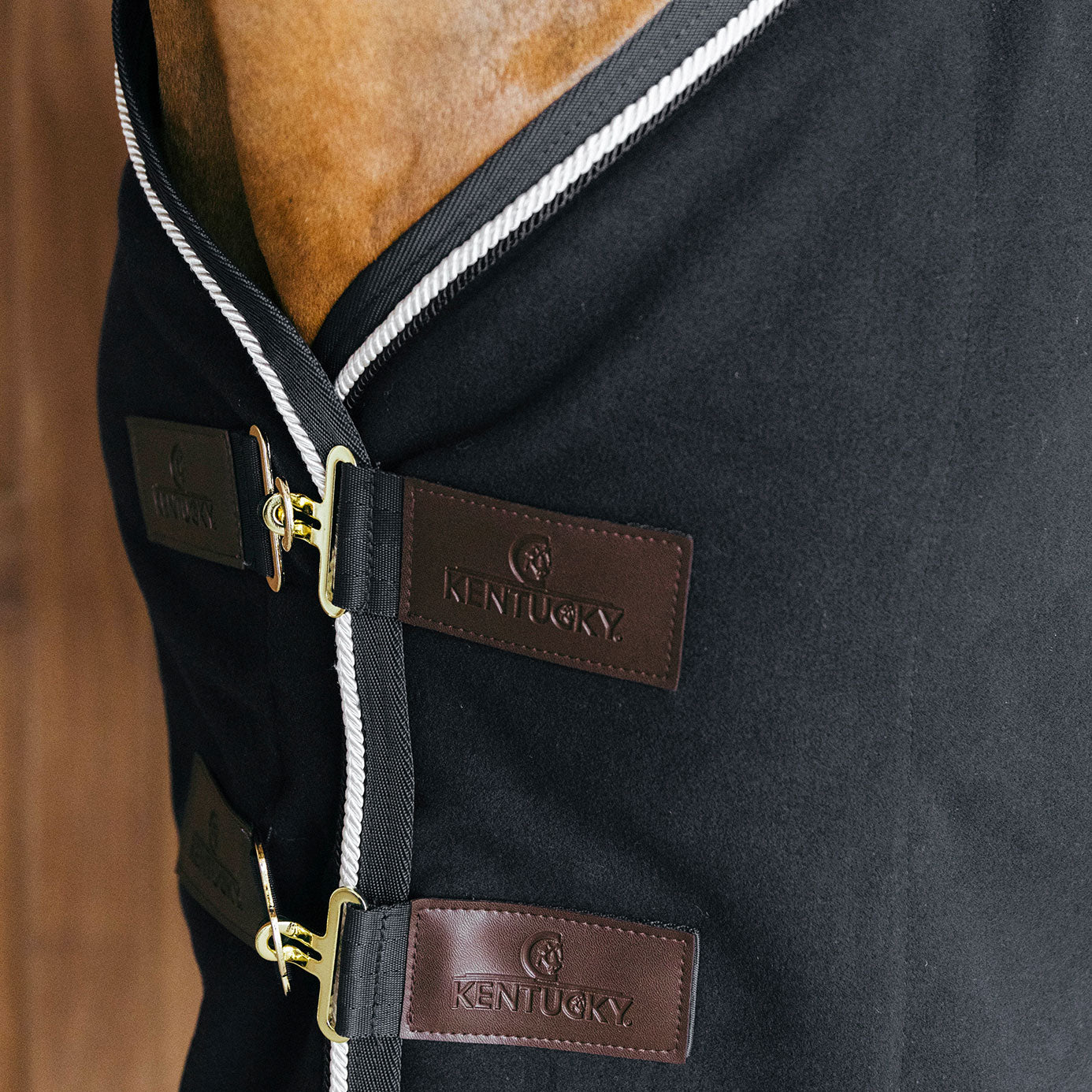 Kentucky Rug Bags Kentucky Horsewear Faux Wool Fleece Rug | Black & Equiport Equestrian