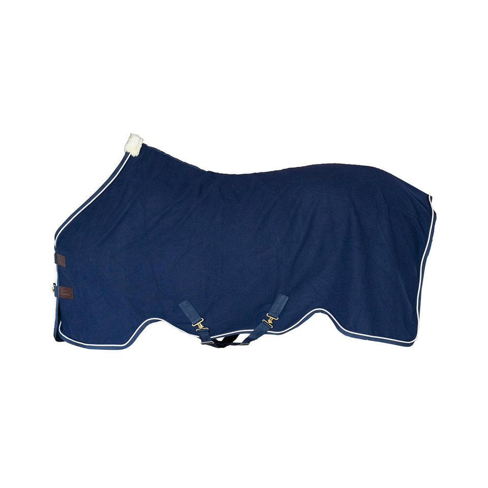Kentucky Horsewear Faux Wool Fleece Rug - Navy