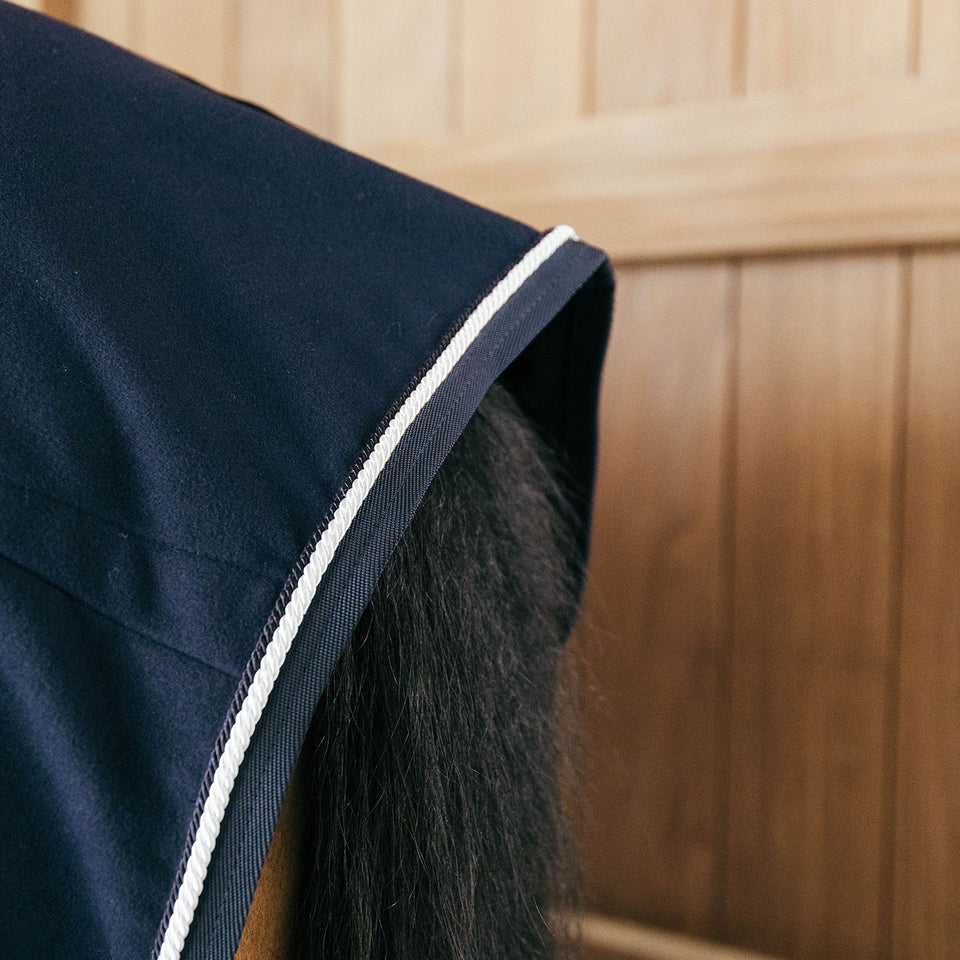 Kentucky Horsewear Faux Wool Fleece Rug - Navy