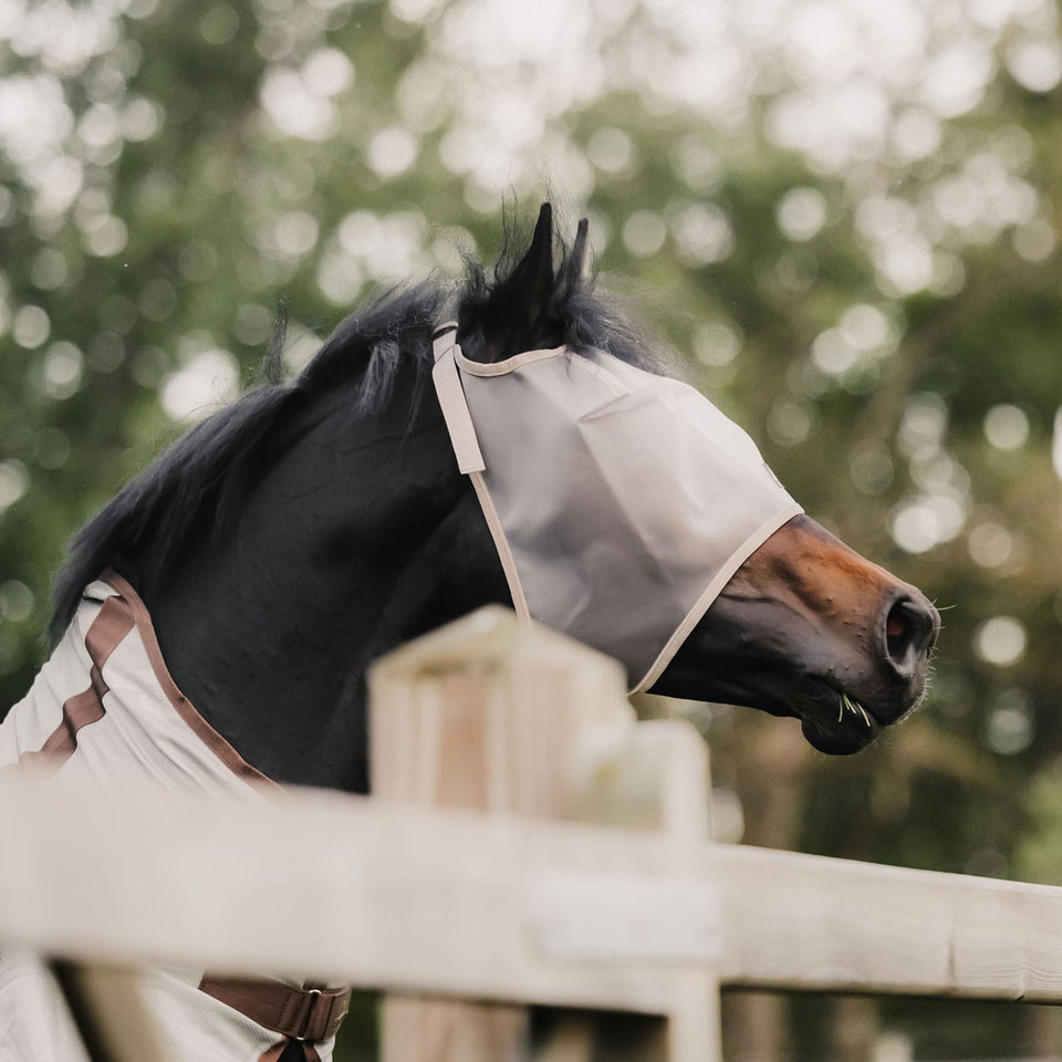Kentucky Horsewear Fly Mask Classic - Beige