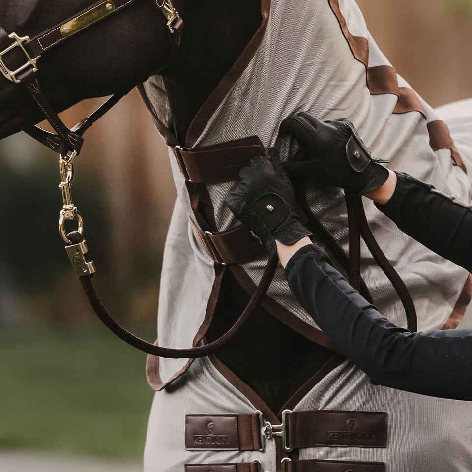 Kentucky Horsewear Lead Rope - Brown