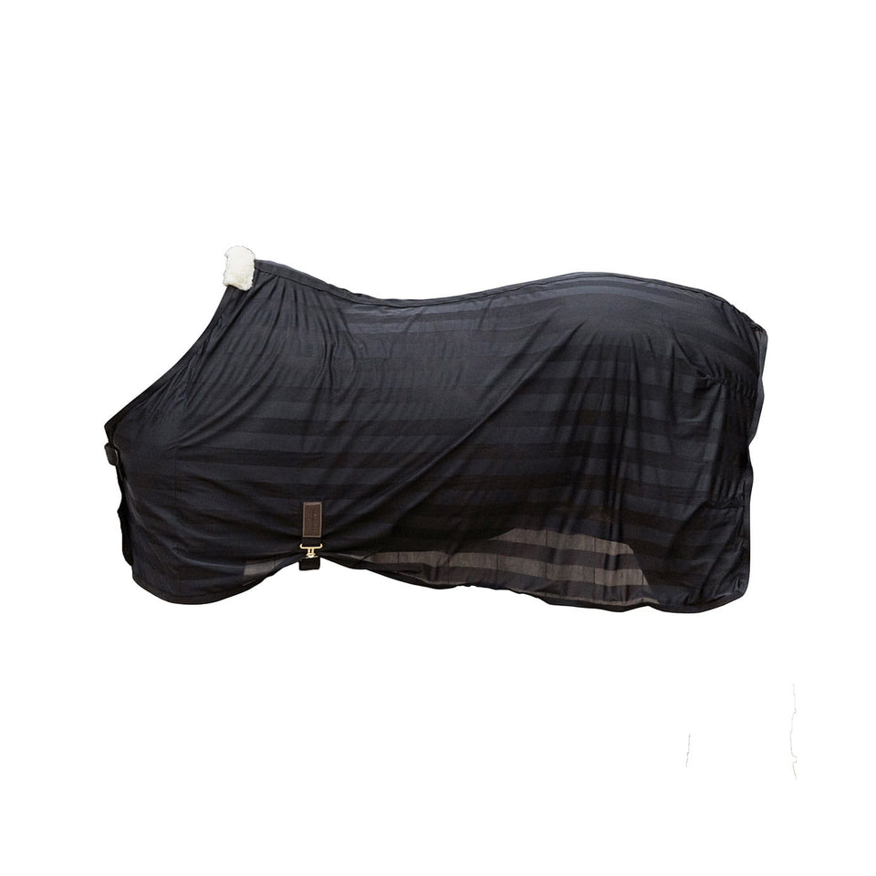 Kentucky Horsewear Light Striped Mesh Fly Sheet - Black