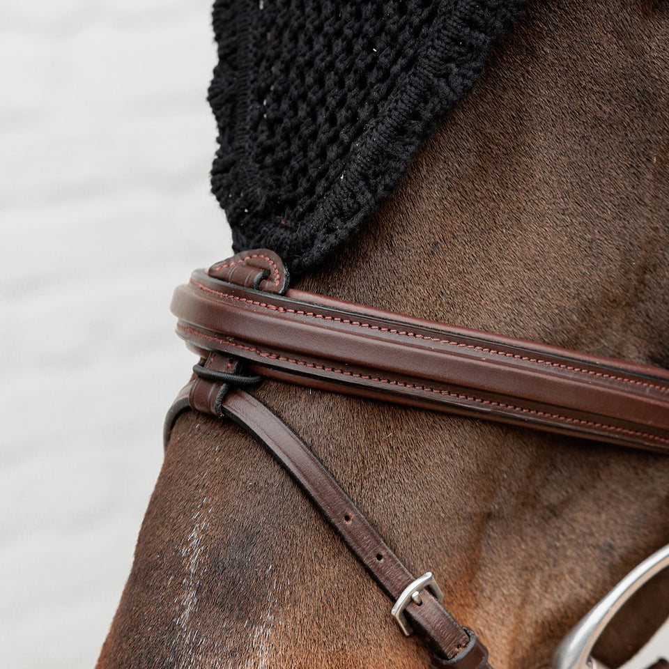 Kentucky Horsewear Long Fly Veil - Black
