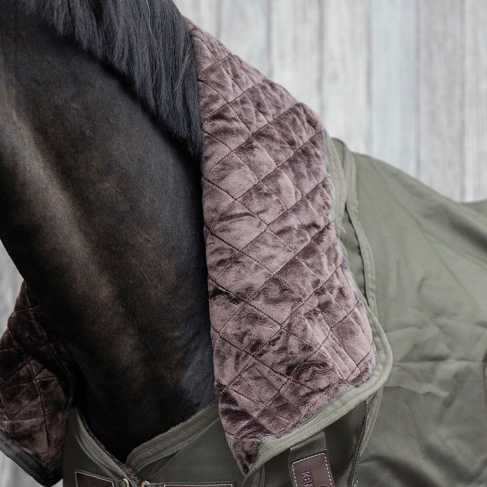 Kentucky Horsewear Pro All Weather Turnout Neck Cover 150g - Khaki