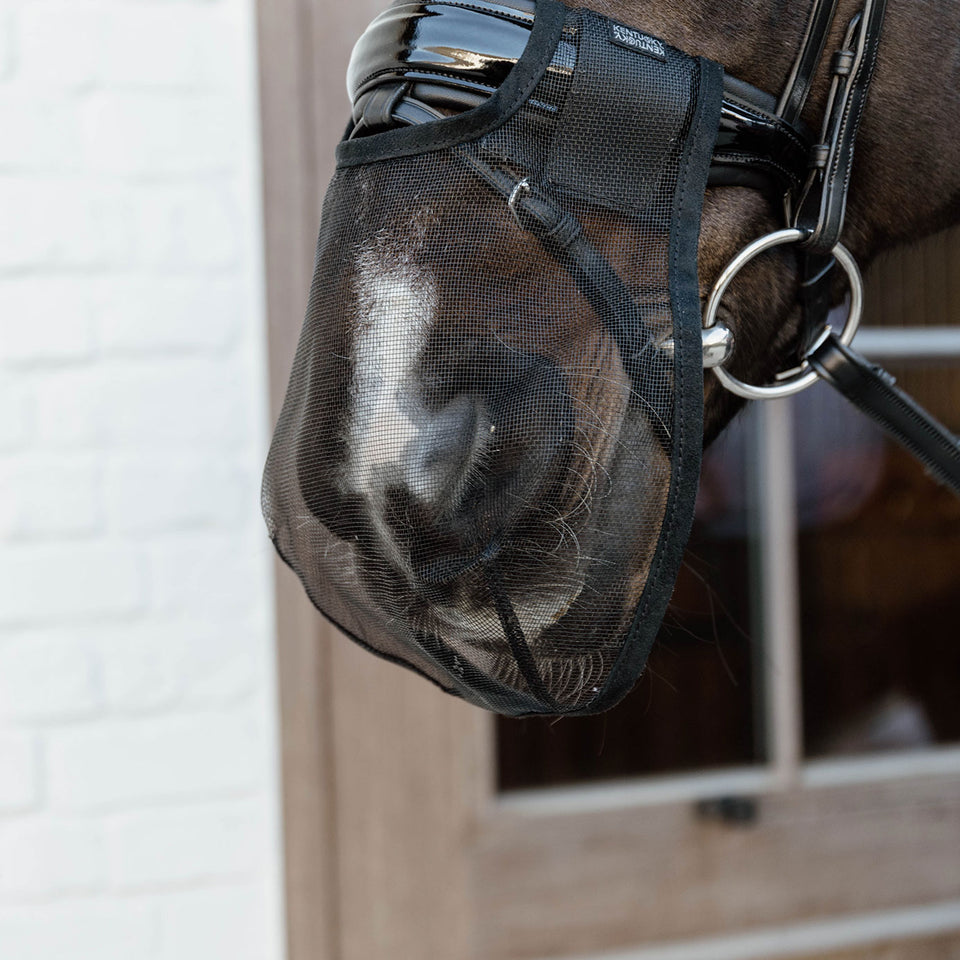 Kentucky Horsewear Anti Fly Nose Net - Black