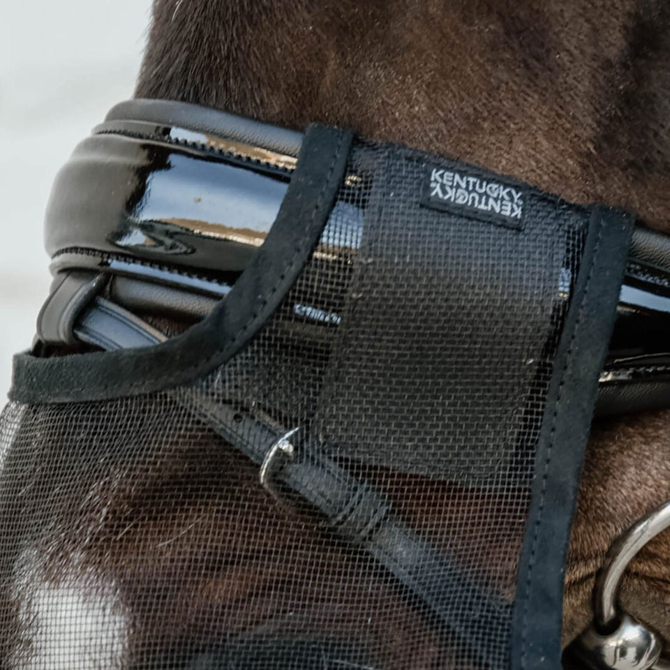 Kentucky Horsewear Anti Fly Nose Net - Black