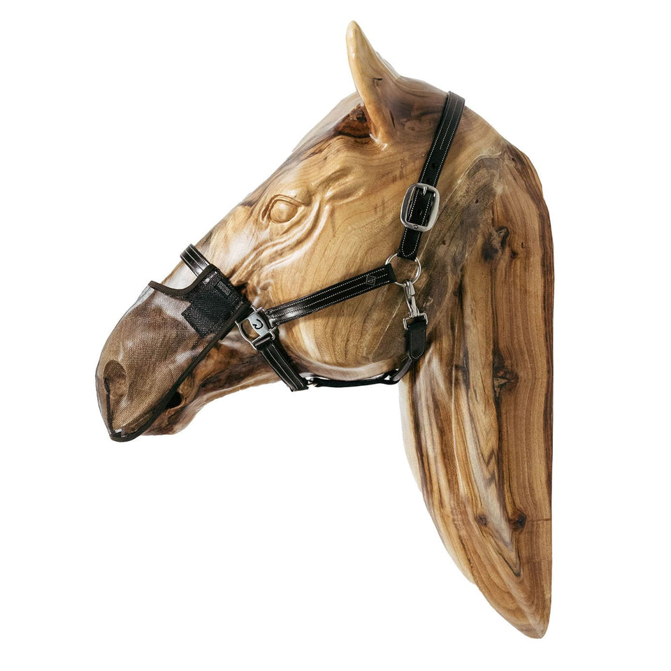 Kentucky Horsewear Anti Fly Nose Net - Brown