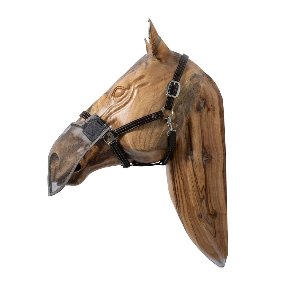 Kentucky Horsewear Anti Fly Nose Net - Grey