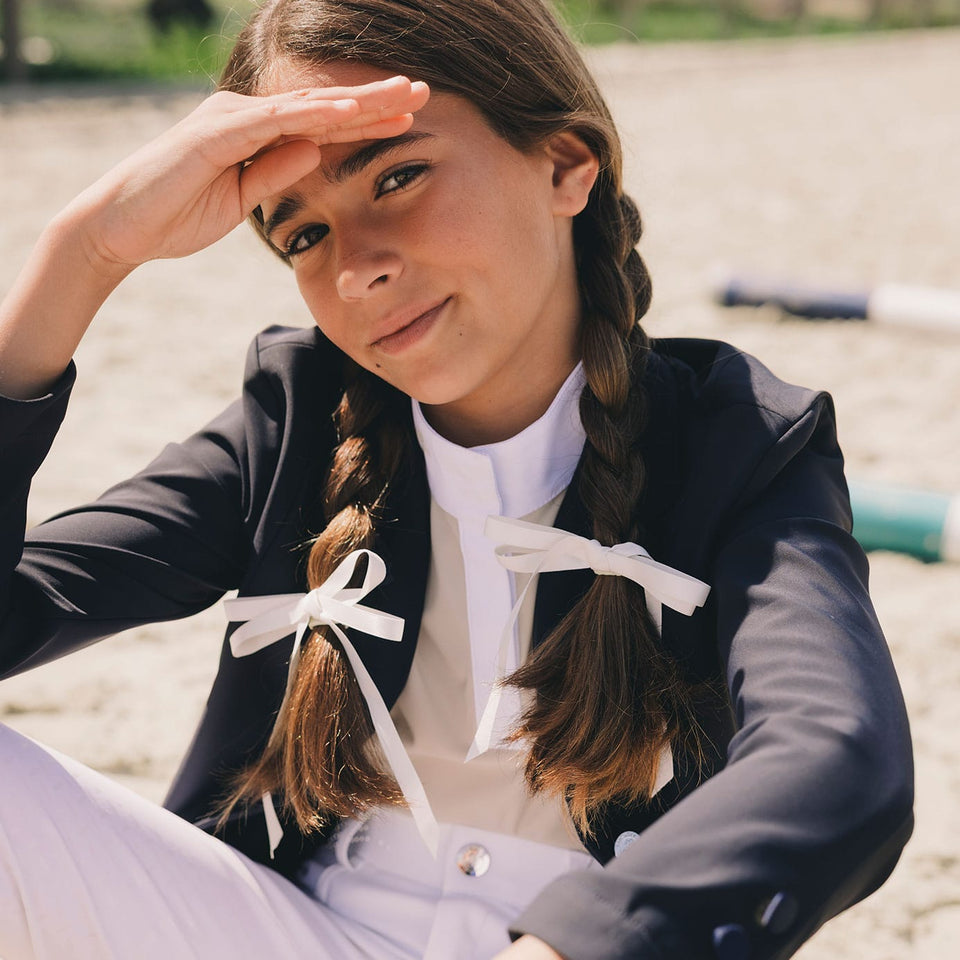 Kentucky Paris Girl's Show Jacket - Navy