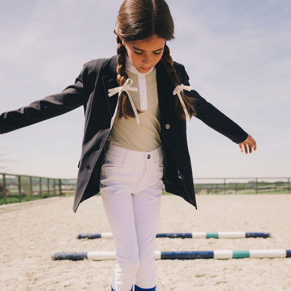 Kentucky Paris Girl's Show Jacket - Navy
