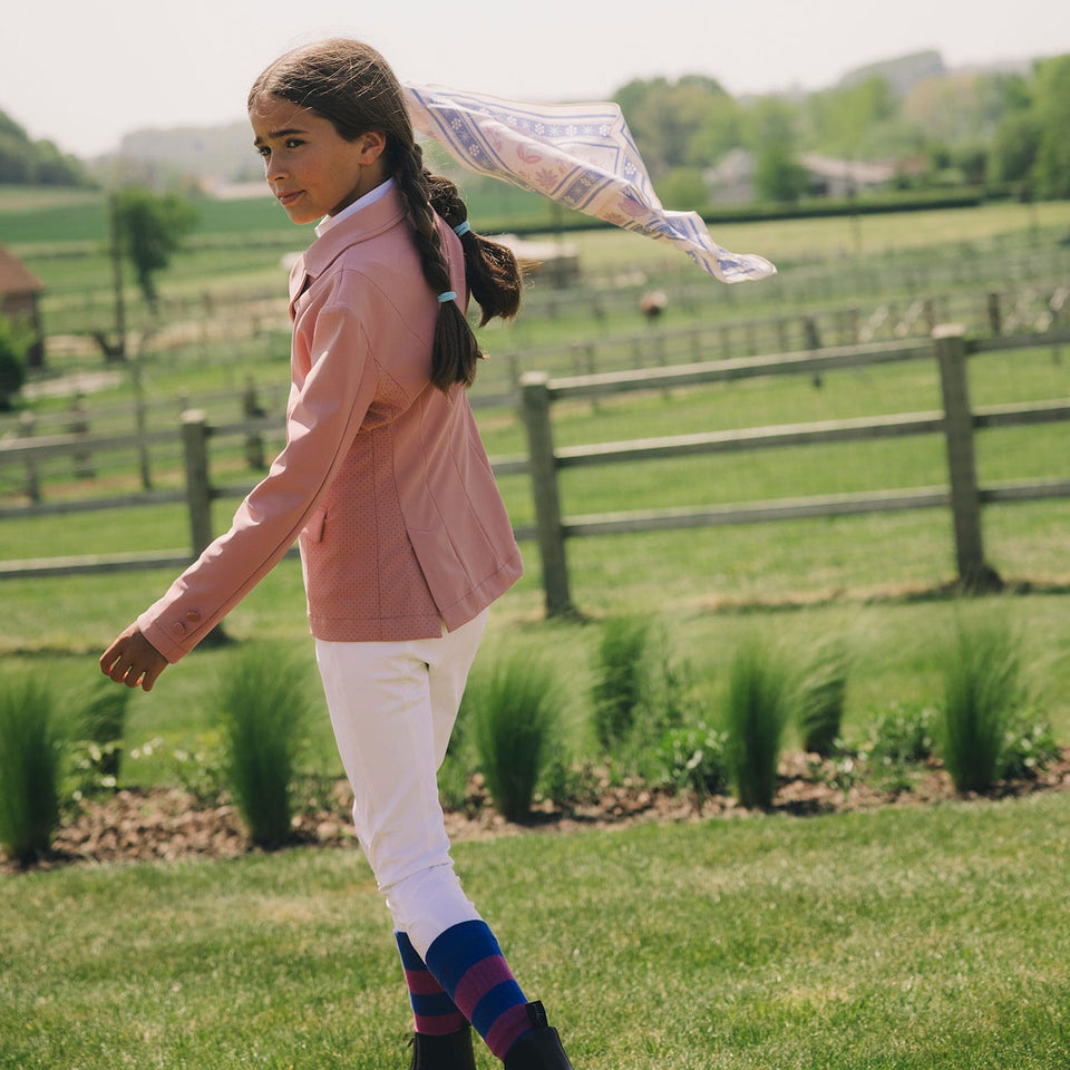 Kentucky Paris Girl's Show Jacket - Old Rose
