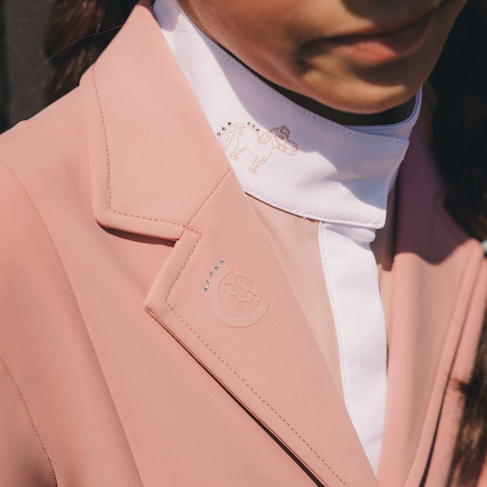 Kentucky Paris Girl's Show Jacket - Old Rose