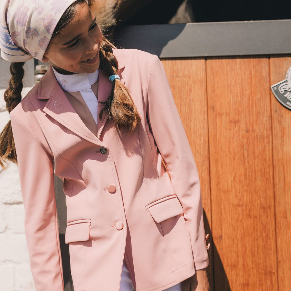 Kentucky Paris Girl's Show Jacket - Old Rose