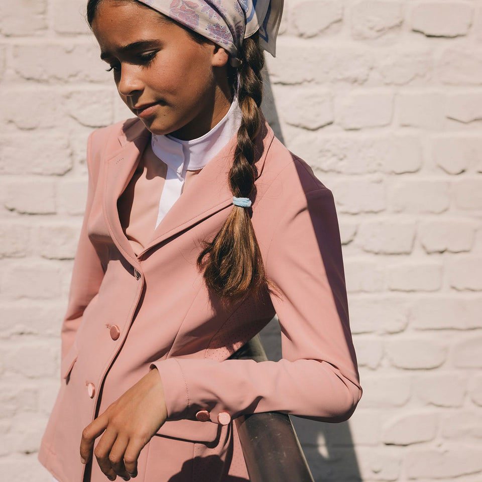 Kentucky Paris Girl's Show Jacket - Old Rose