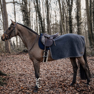 Kentucky Horsewear Heavy Fleece Quarter Rug - Grey