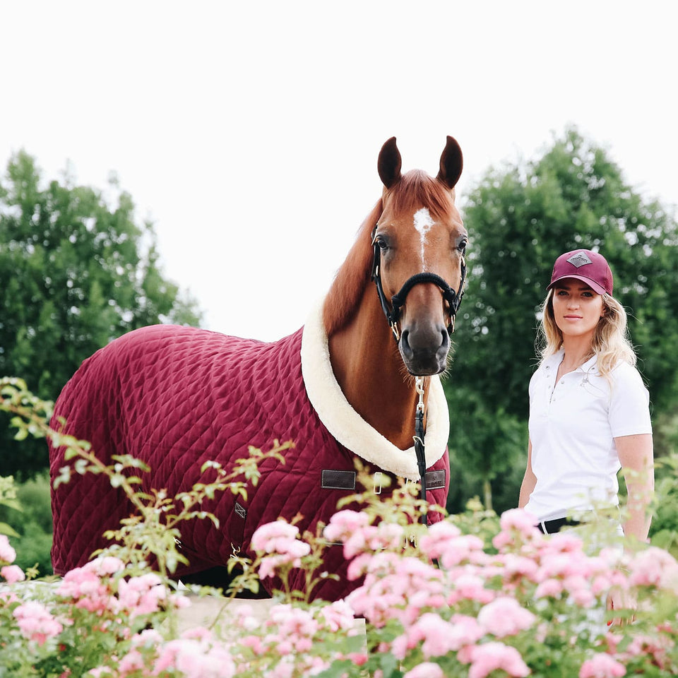 Kentucky Horsewear Show Rug - Bordeaux