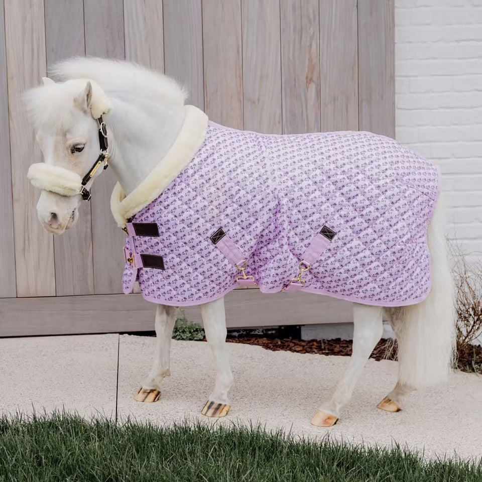 Kentucky Horsewear Sammy Collection Pony Show Rug - Old Rose