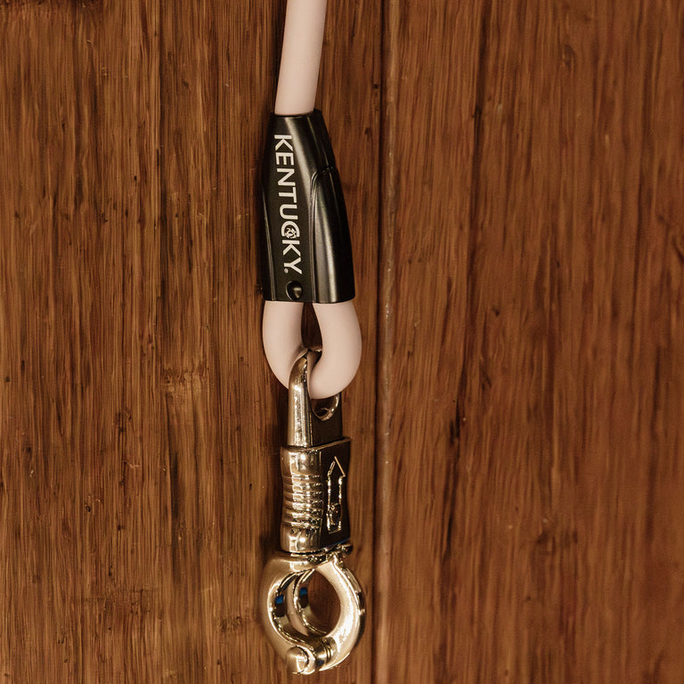 Kentucky Horsewear Silicone Horsebox Lead and Cross Tie - Old Rose