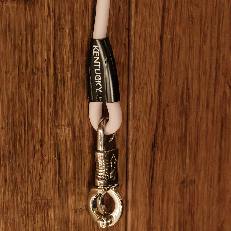 Kentucky Horsewear Silicone Horsebox Lead and Cross Tie - Old Rose
