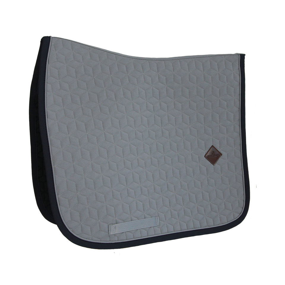 Kentucky Horsewear Softshell Dressage Saddle Cloth - Grey