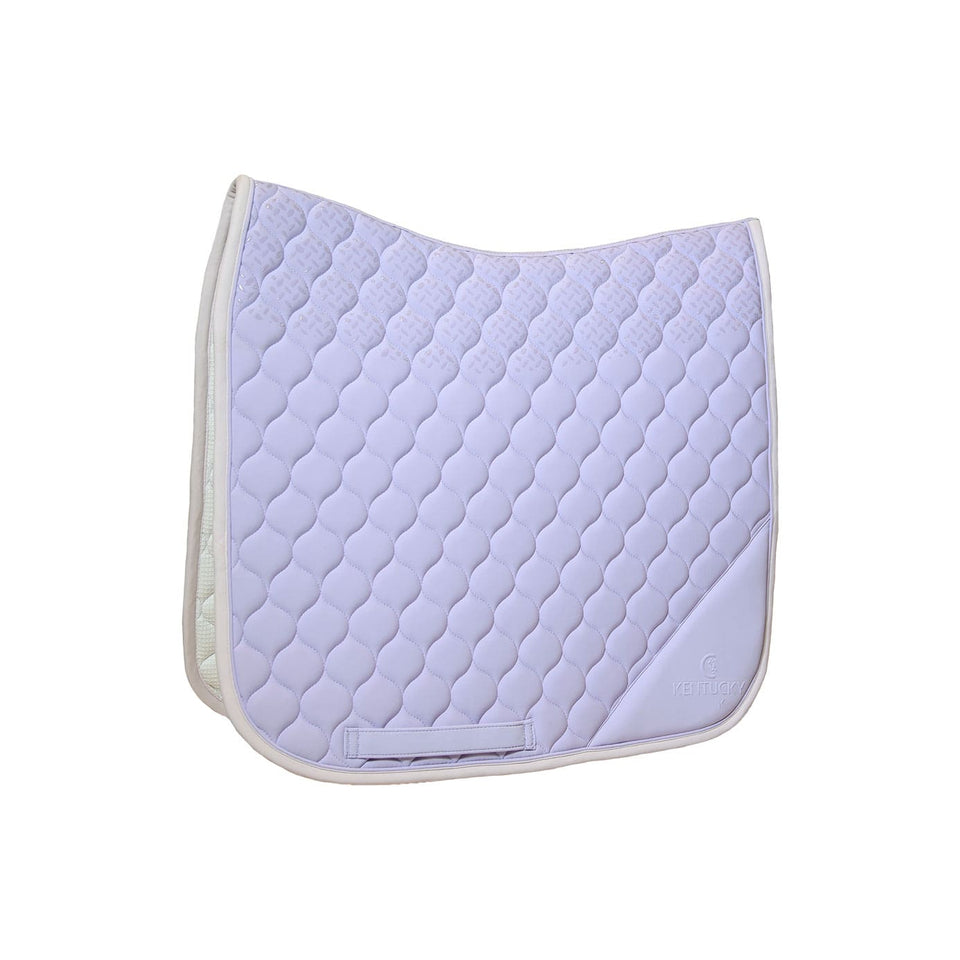 Kentucky Horsewear Softshell Onion Quilt Dressage Saddle Cloth - Light Purple