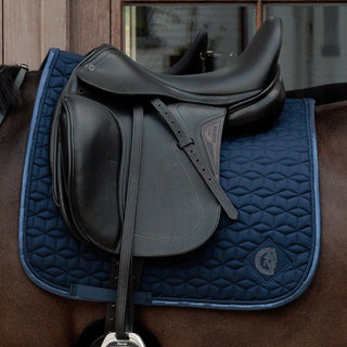 Kentucky Horsewear Sparkling Dressage Saddle Cloth - Navy