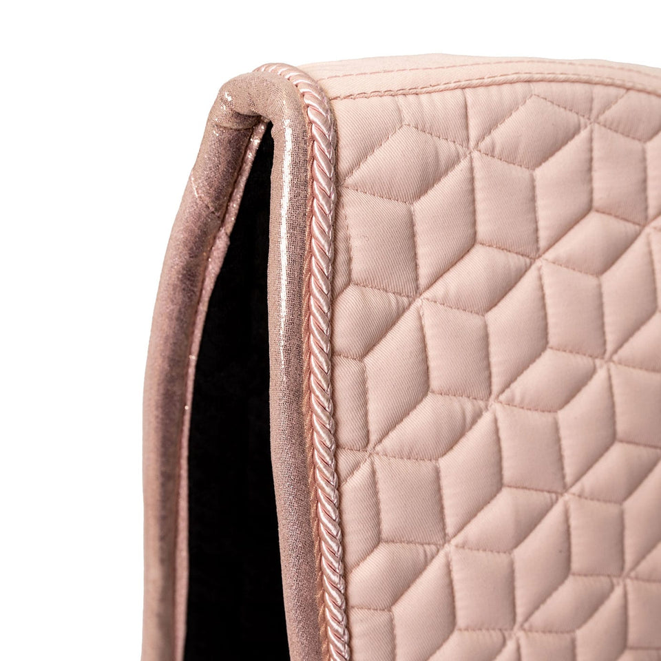 Kentucky Horsewear Sparkling Dressage Saddle Cloth - Old Rose