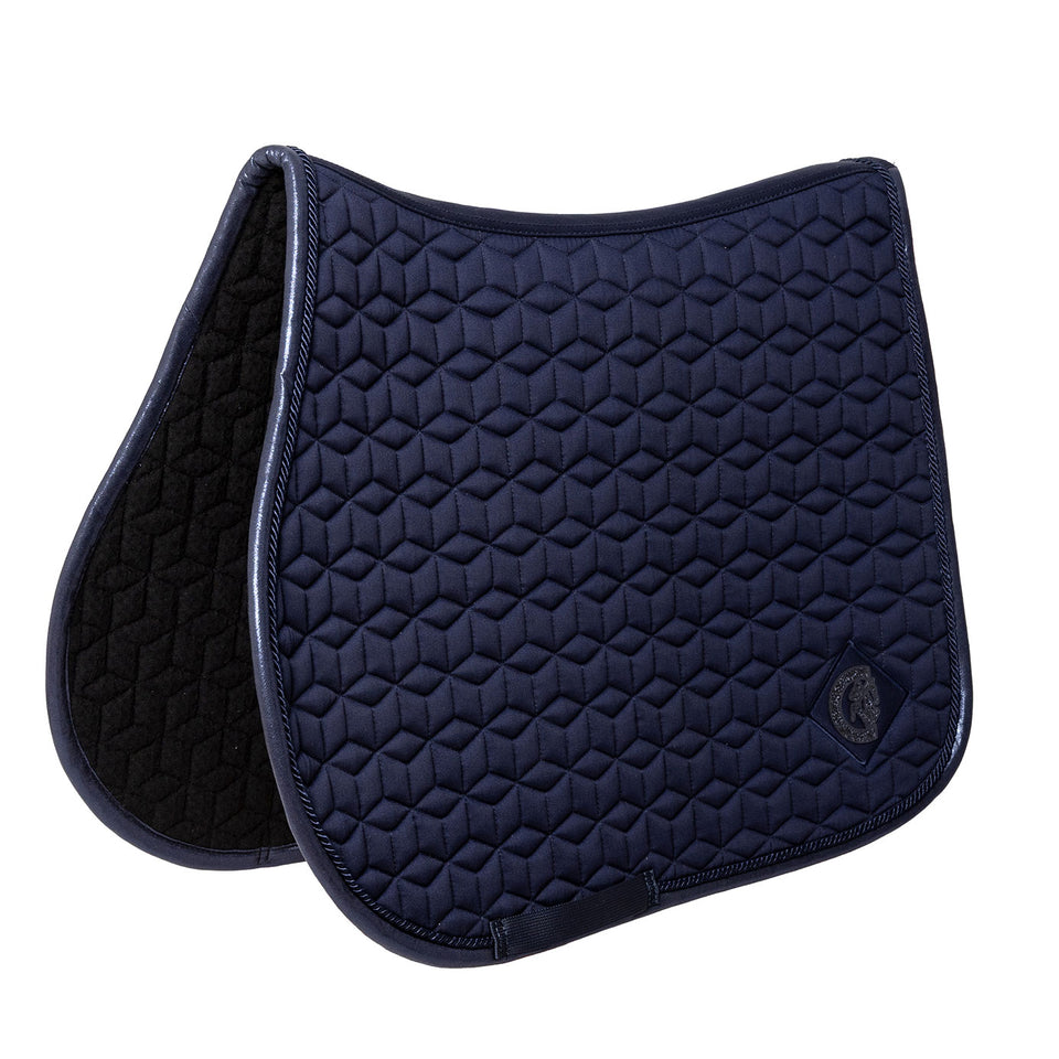 Kentucky Horsewear Sparkling Jumping Saddle Cloth - Navy