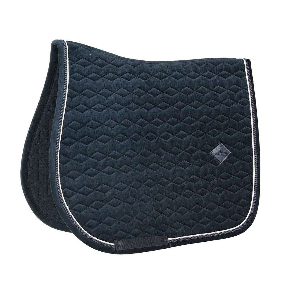 Kentucky Horsewear Velvet Basic Jumping Saddle Cloth - Black