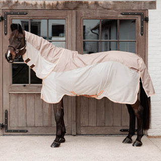 Kentucky Horsewear Waterproof Combo Fly Rug Comfort - Beige