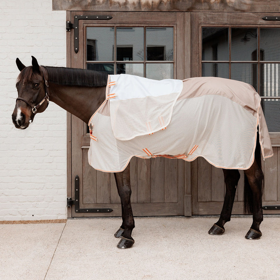Kentucky Horsewear Waterproof Combo Fly Rug Comfort - Beige