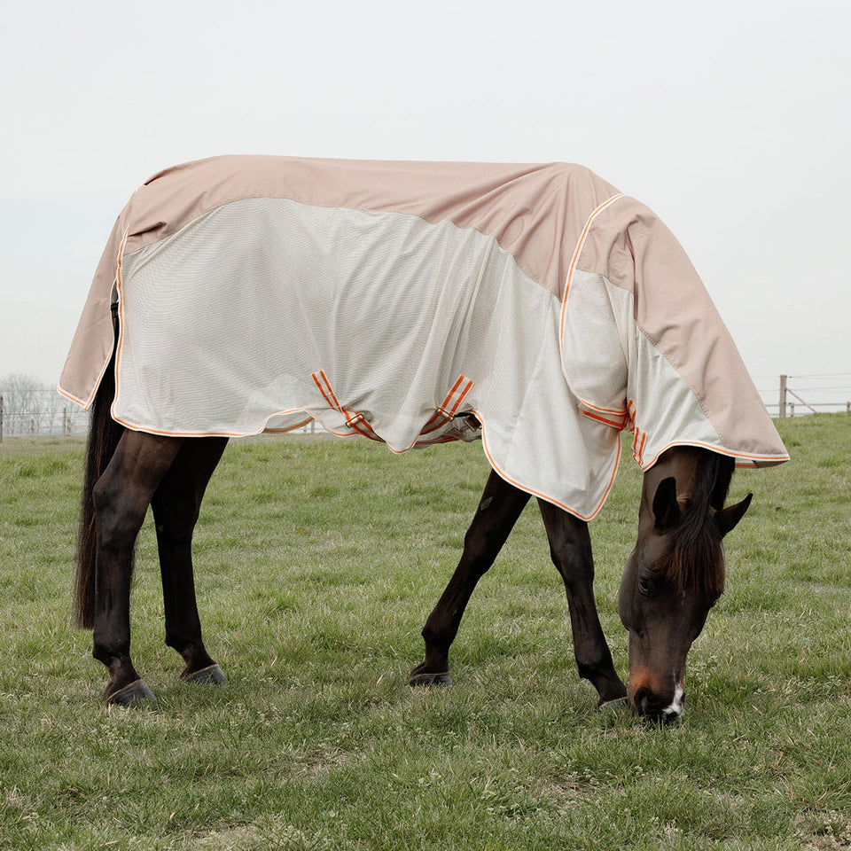 Kentucky Horsewear Waterproof Combo Fly Rug Comfort - Beige
