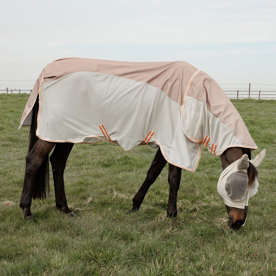 Kentucky Horsewear Waterproof Combo Fly Rug Comfort - Beige