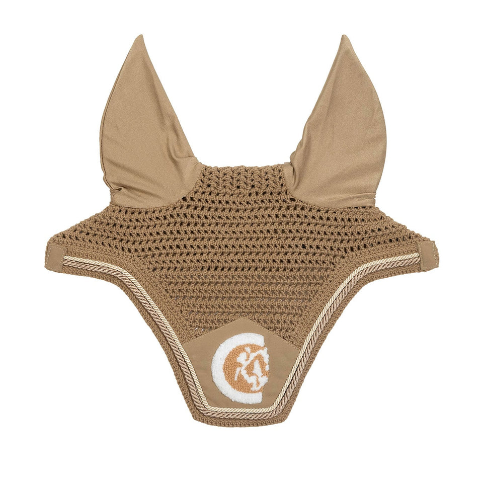 Kentucky Horsewear Wellington 3D Rope Fly Veil - Beige