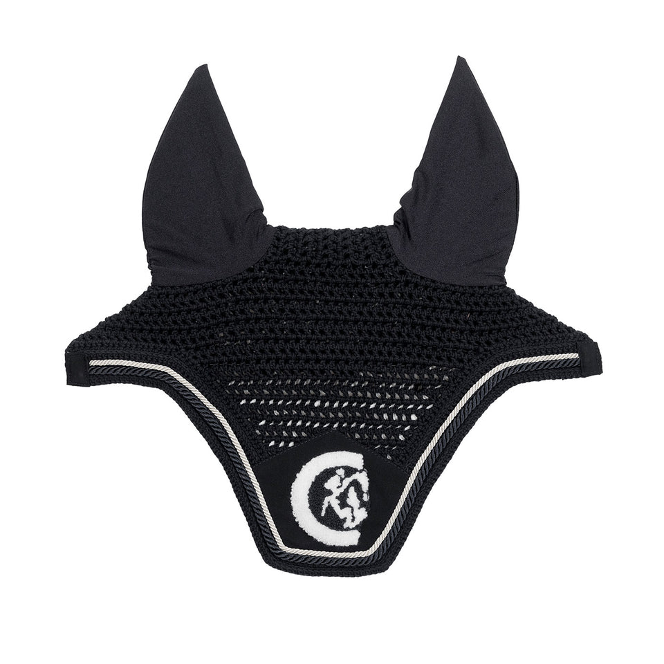 Kentucky Horsewear Wellington 3D Rope Fly Veil - Black