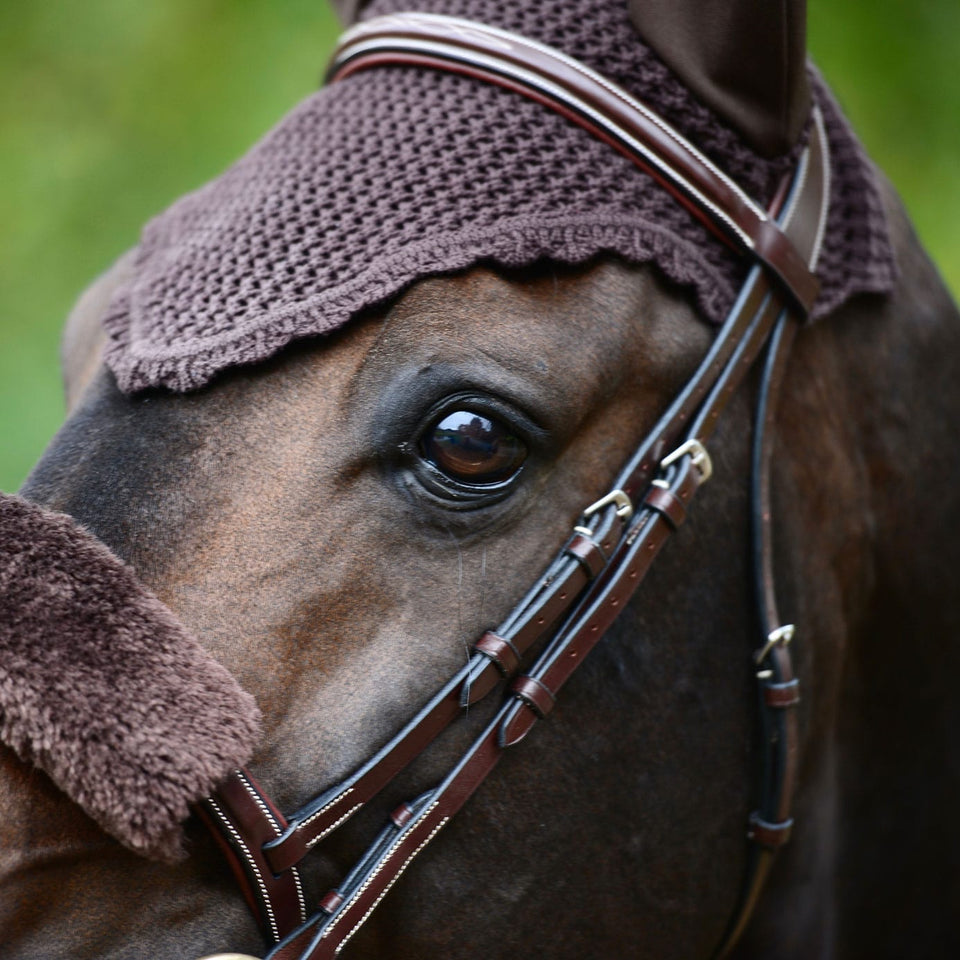 Kentucky Horsewear Fly Veil - Brown