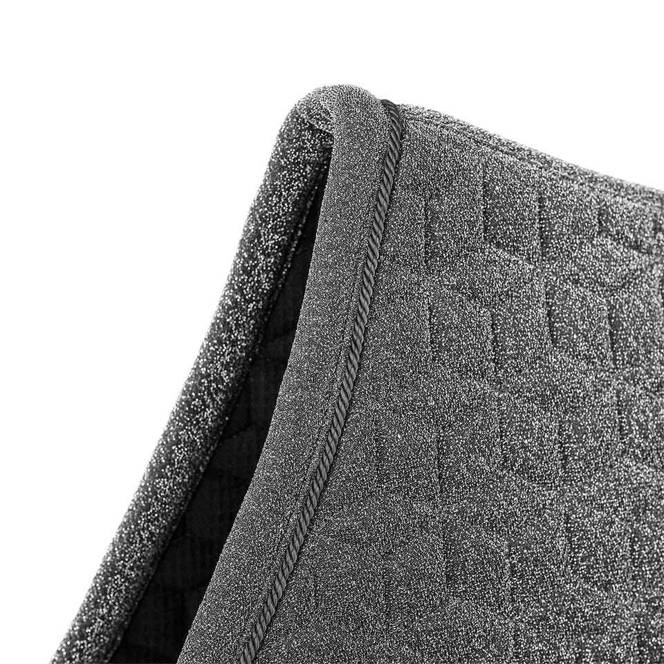 Kentucky Horsewear Full Sparkling Jumping Saddle Cloth - Grey
