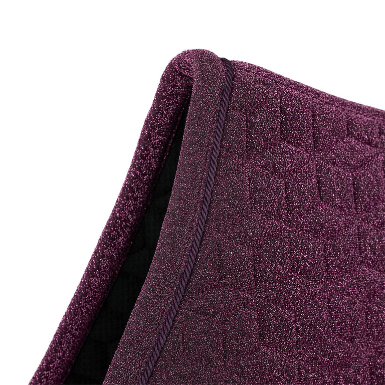 Kentucky Horsewear Full Sparkling Jumping Saddle Cloth - Purple