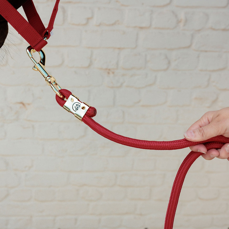Kentucky Horsewear Lead Rope - Red