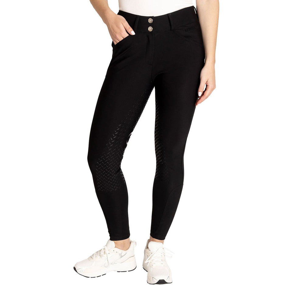 Kentucky Miami Full Grip Breeches - Black