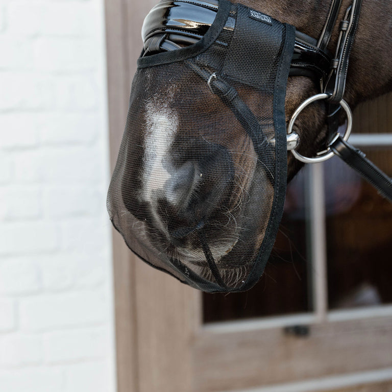 Kentucky Horsewear Anti Fly Nose Net - Black