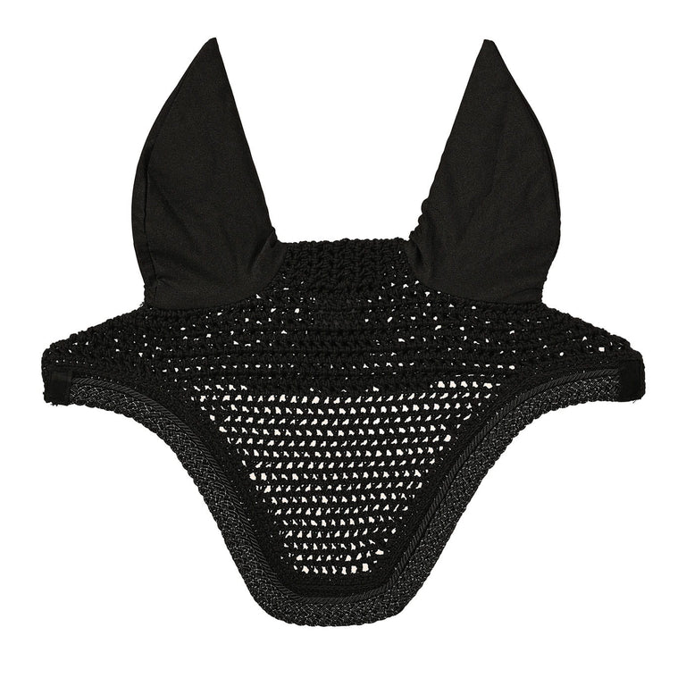 Kentucky Horsewear Wellington Plaited Glitter Rope Fly Veil - Black