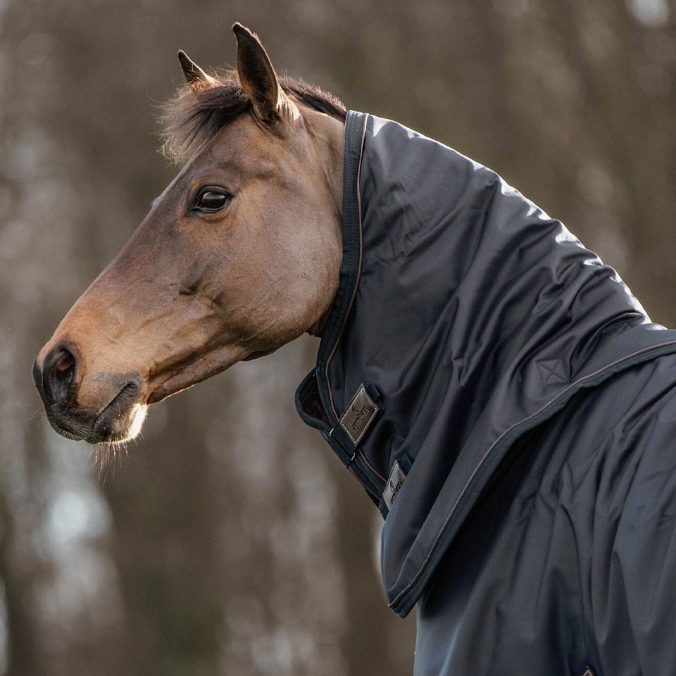 Kentucky Horsewear Turnout Neck Cover All Weather Waterproof Pro 150g - Black