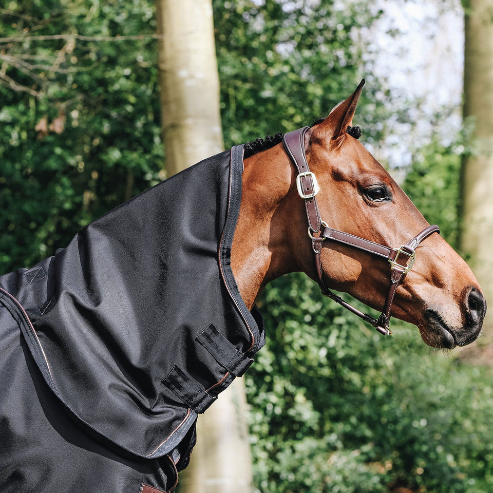 Kentucky Horsewear Turnout Neck Cover All Weather Waterproof Pro 150g - Black
