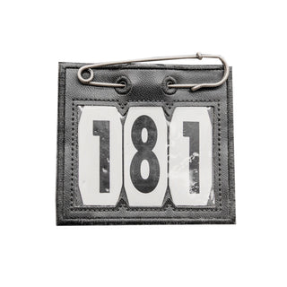 Kentucky Horsewear Saddle Pad Number Holder - Black