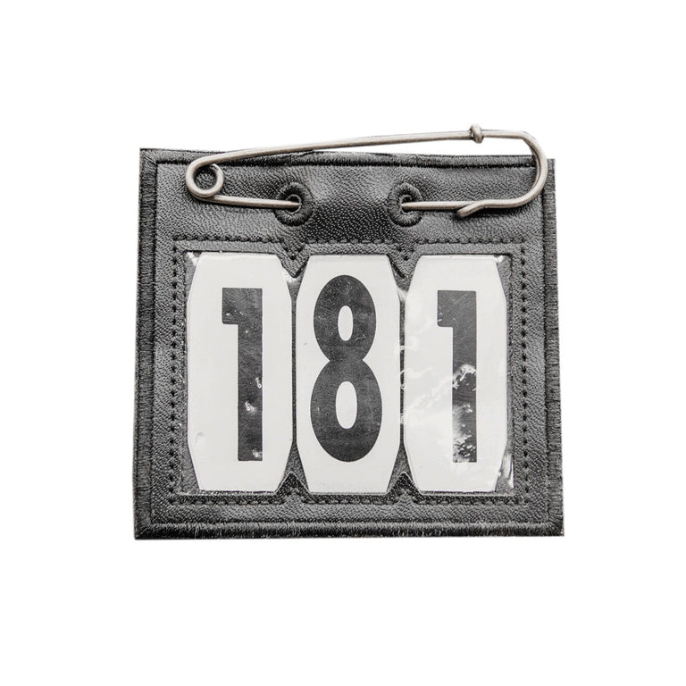 Kentucky Horsewear Saddle Pad Number Holder - Black
