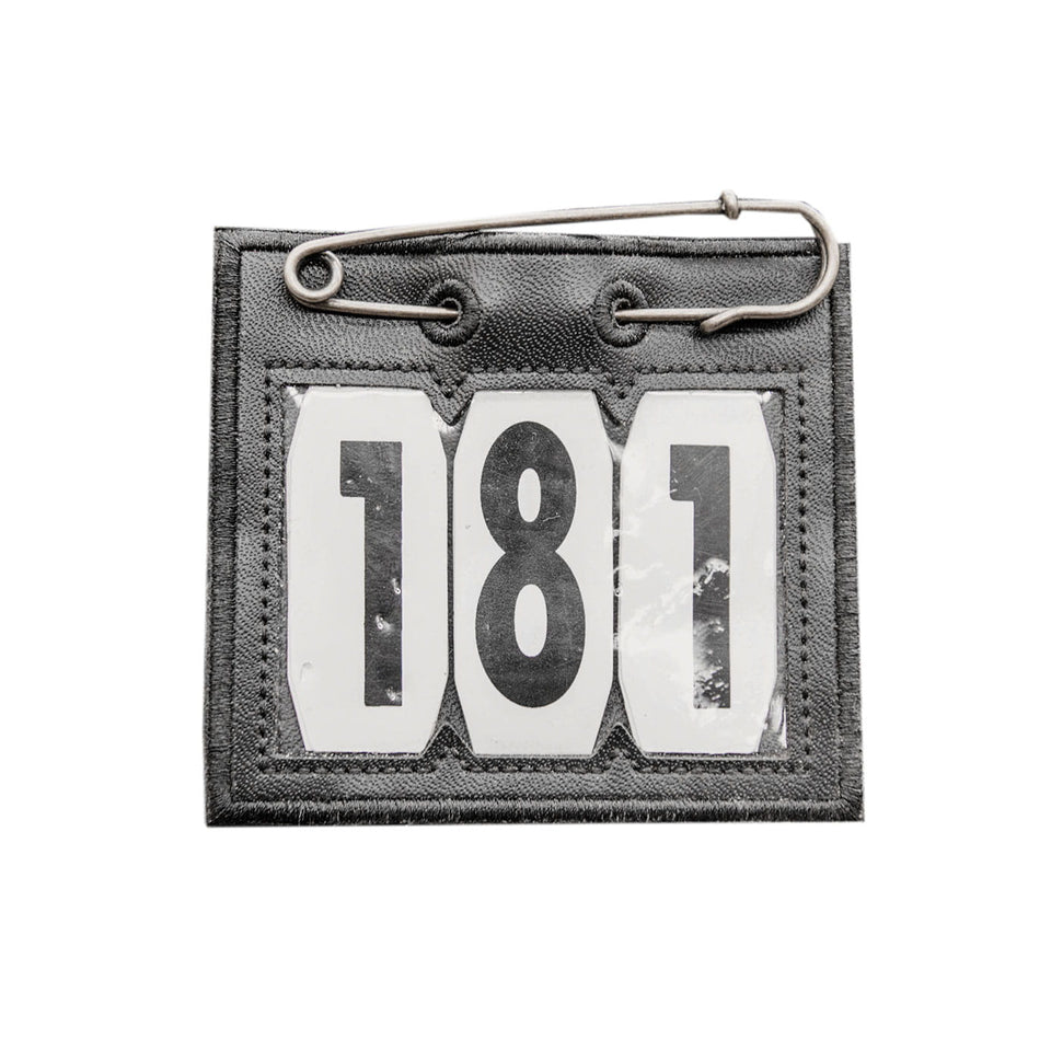 Kentucky Horsewear Saddle Pad Number Holder - Black