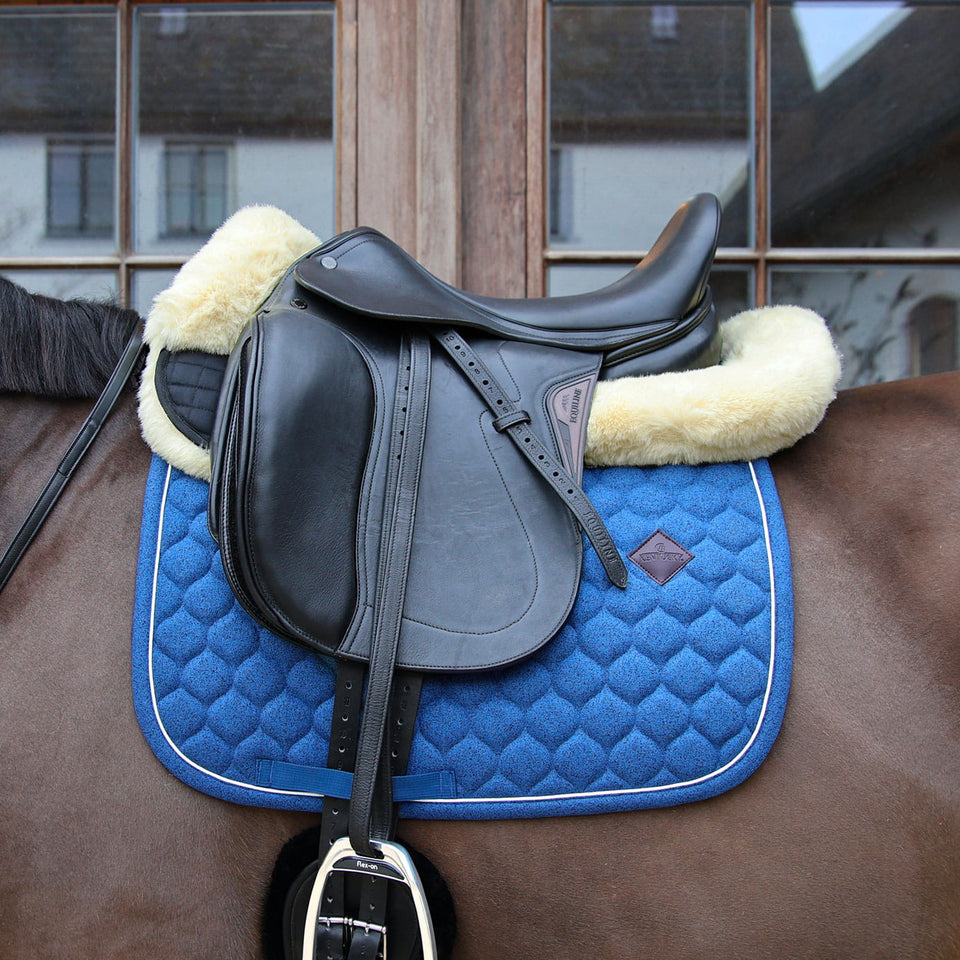 Kentucky Horsewear Sheepskin Half Pad Absorb - Natural