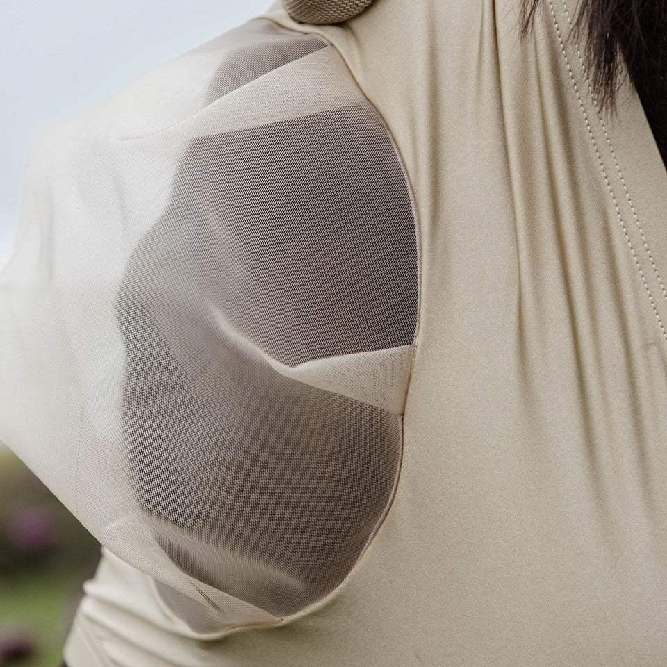 Kentucky Horsewear Slim Fit Fly Mask - Beige